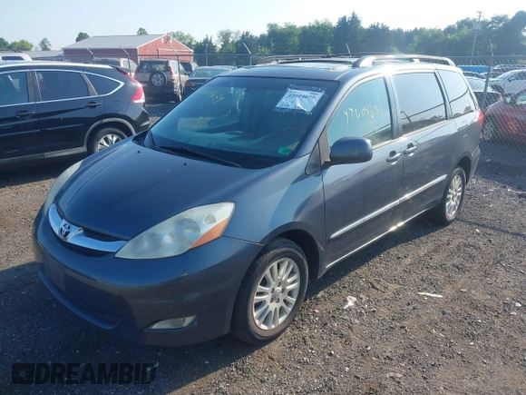 2008 Toyota Sienna XLE with VIN 5TDBK22C58S017861, listed as a IAAI auction lot 42604679 with 144,934 mi miles and . Bid and sale history available at DreamBid. Image 2.