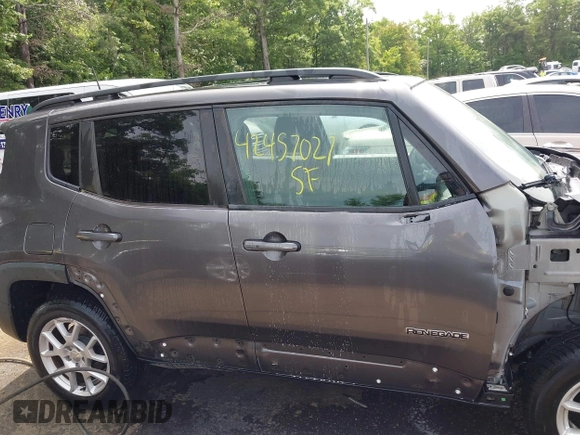 2019 Jeep Renegade Altitude with VIN ZACNJBBB7KPK46146, listed as a IAAI auction lot 42457027 with 125,532 mi miles and . Bid and sale history available at DreamBid. Image 14.