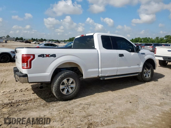 2017 Ford F-150 XL with VIN 1FTEX1EP3HKC92899, listed as a Copart auction lot 58803745 with 190,419 mi miles and Salvage title. Bid and sale history available at DreamBid. Image 3.
