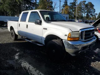 2001 Ford Super Duty F-250 XL with VIN 1FTNW21LX1EB54972, listed as a Copart auction lot 78745114 with 239,449 mi miles and Clean Title. Bid and sale history available at carsss.com. Image 4.