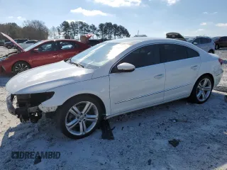 2013 Volkswagen CC Sport with VIN WVWBN7AN6DE539681, listed as a Copart auction lot 45477985 with 121,128 mi miles and Salvage Title. Bid and sale history available at DreamBid. Image 1.