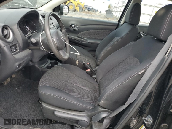 2014 Nissan Versa SV with VIN 3N1CN7AP6EL832846, listed as a Copart auction lot 50629065 with 52,260 mi miles and Salvage Title. Bid and sale history available at DreamBid. Image 7.
