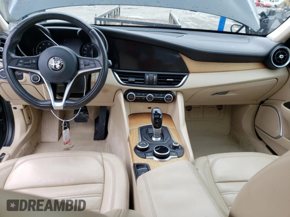 2017 Alfa Romeo Giulia Ti with VIN ZARFAECNXH7538824, listed as a Copart auction lot 39100883 with 64,771 mi miles. Bid and sale history available at carsss.com. Image 8.