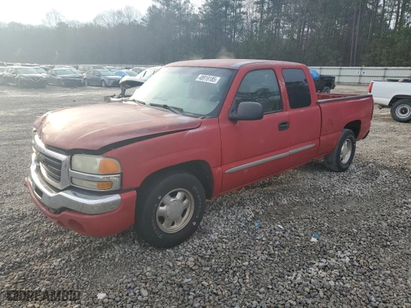 2003 GMC Sierra 1500 SLE with VIN 2GTEC19TX31200232, listed as a Copart auction lot 48919185 with 233,448 mi miles and Salvage Title. Bid and sale history available at carsss.com. Image 1.