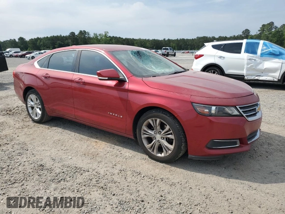 2015 Chevrolet Impala LT with VIN 2G1115SL4F9138895, listed as a Copart auction lot 57629045 with 206,269 mi miles and Salvage title. Bid and sale history available at DreamBid. Image 4.