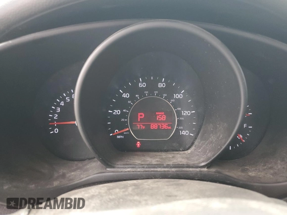 2016 Kia Soul + with VIN KNDJP3A51G7335443, listed as a Copart auction lot 54226145 with 88,736 mi miles and Salvage Title. Bid and sale history available at carsss.com. Image 9.