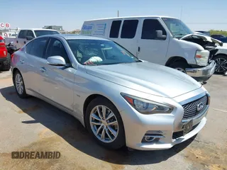 2017 Infiniti Q50 Signature Edition z VIN JN1EV7AP0HM734589, wystawiony jako IAAI lot #42094090 z przebiegiem 40 264 mil mil oraz . Historia ofert i sprzedaży dostępna na DreamBid. Obrazek 1.