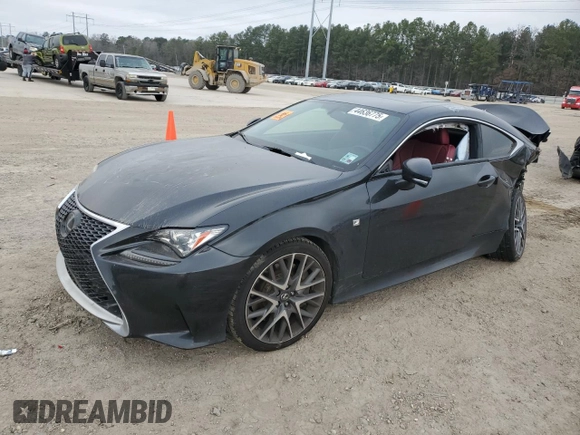 2017 Lexus RC 200t с VIN JTHHA5BC1H5005323, выставлен на аукционе Copart как лот 44636775 с пробегом Не указан миль и Списание • Salvage title. История ставок и продаж доступна на DreamBid. Изображение 1.