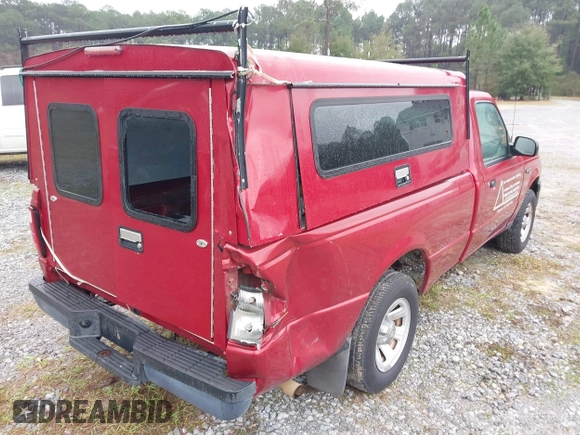2005 Ford Ranger XL Fleet with VIN 1FTYR10E55PA75284, listed as a IAAI auction lot 41612909 with 49,720 mi miles. Bid and sale history available at carsss.com. Image 6.