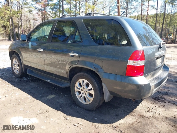 2003 Acura MDX Touring Pkg RES w/Navigation System with VIN 2HNYD18953H547128, listed as a IAAI auction lot 41865267 with 178,855 mi miles. Bid and sale history available at carsss.com. Image 3.