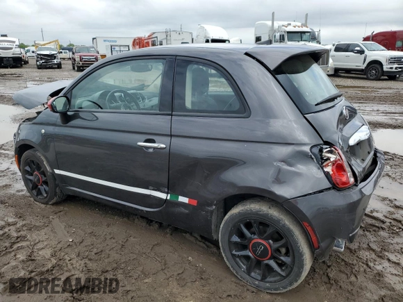 2016 FIAT 500 Pop z VIN 3C3CFFAR3GT248529, wystawiony jako Copart lot #50820465 z przebiegiem 135 870 mil mil oraz Szkoda całkowita • Salvage title. Historia ofert i sprzedaży dostępna na DreamBid. Obrazek 2.