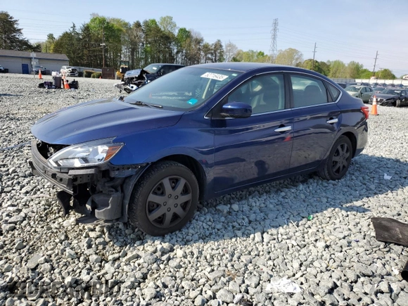2018 Nissan Sentra S with VIN 3N1AB7AP1JY331182, listed as a Copart auction lot 52716435 with 128,694 mi miles and Salvage Title. Bid and sale history available at DreamBid. Image 1.