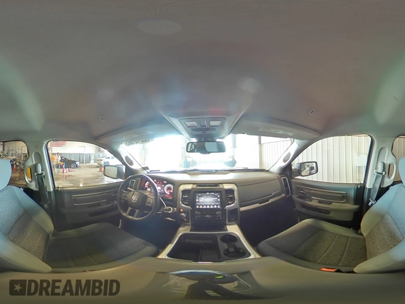 2017 Ram 1500 Big Horn with VIN 1C6RR7LT2HS814105, listed as a Copart auction lot 55812005 with 132,270 mi miles and Salvage title. Bid and sale history available at DreamBid. Image 14.