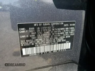 2020 Subaru Ascent Premium with VIN 4S4WMAFDXL3447836, listed as a Copart auction lot 59551085 with 129,202 mi miles and Salvage title. Bid and sale history available at DreamBid. Image 13.