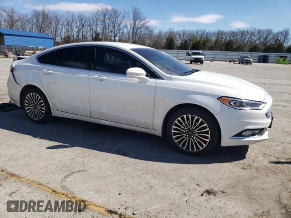 2017 Ford Fusion SE with VIN 3FA6P0H93HR177295, listed as a Copart auction lot 50022055 with 98,999 mi miles and Salvage Title. Bid and sale history available at carsss.com. Image 4.