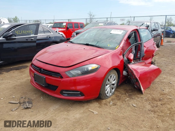 2014 Dodge Dart SXT with VIN 1C3CDFBB1ED913423, listed as a IAAI auction lot 42071198 with Not Provided miles and . Bid and sale history available at DreamBid. Image 18.
