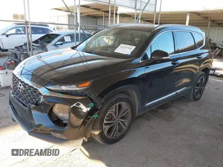 2019 Hyundai Santa Fe Ultimate with VIN 5NMS53AA3KH039879, listed as a IAAI auction lot 41223704 with 71,169 mi miles. Bid and sale history available at carsss.com. Image 17.