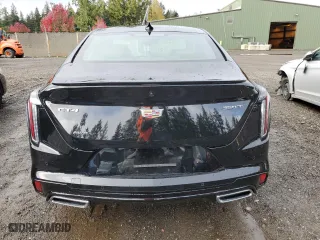 2023 Cadillac CT4 Sport with VIN 1G6DG5RK5P0117343, listed as a Copart auction lot 78180934 with 6,642 mi miles and Salvage Title. Bid and sale history available at carsss.com. Image 6.