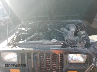 1995 Jeep Wrangler S with VIN 1J4FY19P0SP266468, listed as a Copart auction lot 74011814 with 269,912 mi miles and Salvage Title. Bid and sale history available at carsss.com. Image 11.