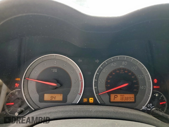 2010 Toyota Corolla z VIN 2T1BU4EE2AC497519, wystawiony jako Copart lot #64614915 z przebiegiem 183 890 mil mil oraz Szkoda całkowita • Salvage title. Historia ofert i sprzedaży dostępna na DreamBid. Obrazek 9.