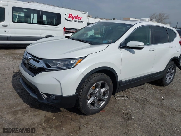 2019 Honda CR-V EX-L with VIN 2HKRW2H80KH612359, listed as a IAAI auction lot 41839120 with 36,188 mi miles. Bid and sale history available at carsss.com. Image 17.
