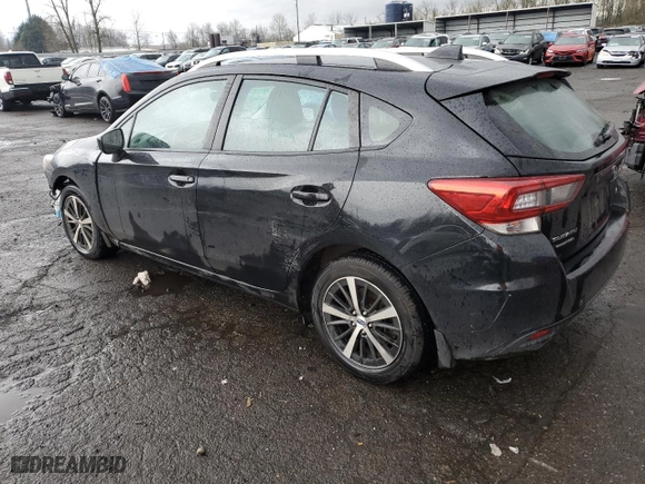 2020 Subaru Impreza Premium with VIN 4S3GTAV62L3712604, listed as a Copart auction lot 42326345 with 99,486 mi miles and Salvage Title. Bid and sale history available at carsss.com. Image 2.