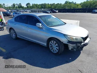 2013 Honda Accord EX z VIN 1HGCR2F76DA023187, wystawiony jako IAAI lot #42333249 z przebiegiem 230 724 mil mil oraz . Historia ofert i sprzedaży dostępna na DreamBid. Obrazek 1.