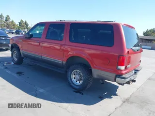 2001 Ford Excursion XLT z VIN 1FMNU41S11EB32749, wystawiony jako IAAI lot #42677214 z przebiegiem 178 624 mil mil oraz . Historia ofert i sprzedaży dostępna na DreamBid. Obrazek 3.