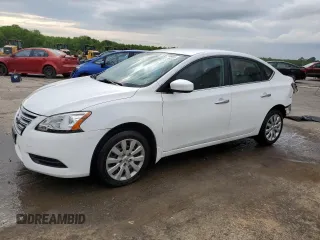 2015 Nissan Sentra S with VIN 3N1AB7AP1FY301302, listed as a Copart auction lot 53671685 with 71,041 mi miles and Salvage Title. Bid and sale history available at carsss.com. Image 1.
