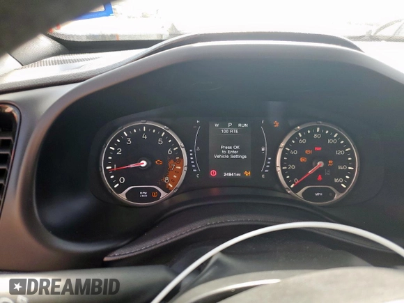2018 Jeep Renegade Latitude with VIN ZACCJABB7JPG74043, listed as a Copart auction lot 56652985 with 24,941 mi miles and Clean title. Bid and sale history available at DreamBid. Image 9.