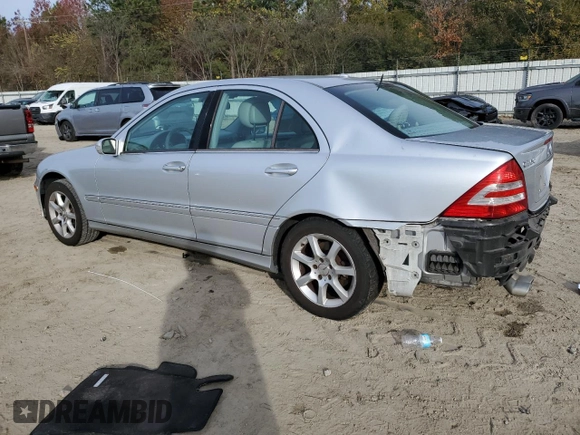 2007 Mercedes-Benz C 350 Sport z VIN WDBRF56H57F903587, wystawiony jako Copart lot #82340594 z przebiegiem 164 125 mil mil oraz Szkoda całkowita • Salvage title. Historia ofert i sprzedaży dostępna na DreamBid. Obrazek 2.