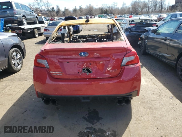 2016 Subaru WRX STI Limited with VIN JF1VA2Z65G9821046, listed as a Copart auction lot 50002535 with Not Provided miles and Non Repairable. Bid and sale history available at DreamBid. Image 6.