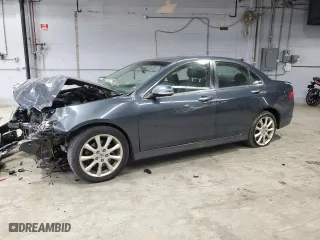 2008 Acura TSX Nav with VIN JH4CL96978C000357, listed as a Copart auction lot 49655195 with 0 mi miles and Salvage Title. Bid and sale history available at carsss.com. Image 1.