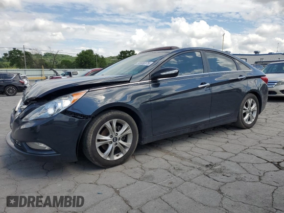 2013 Hyundai Sonata Limited z VIN 5NPEC4AC3DH591172, wystawiony jako Copart lot #58906375 z przebiegiem 171 765 mil mil oraz Szkoda całkowita • Salvage title. Historia ofert i sprzedaży dostępna na DreamBid. Obrazek 1.