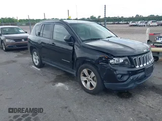 2017 Jeep Compass Sport SE with VIN 1C4NJCBA3HD146648, listed as a IAAI auction lot 42293004 with 161,896 mi miles and . Bid and sale history available at DreamBid. Image 1.