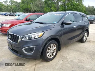 2017 Kia Sorento LX with VIN 5XYPG4A35HG328000, listed as a Copart auction lot 50140365 with 139,858 mi miles and Clean Title. Bid and sale history available at carsss.com. Image 1.