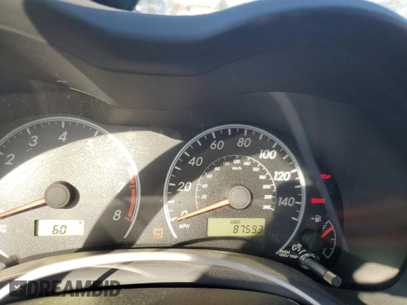 2012 Toyota Corolla L with VIN 2T1BU4EE7CC902132, listed as a Copart auction lot 50315985 with 87,593 mi miles and Salvage Title. Bid and sale history available at carsss.com. Image 9.