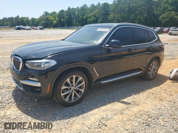 2019 BMW X3 sDrive30i z VIN 5UXTR7C51KLE88851, wystawiony jako Copart lot #53363985 z przebiegiem 58 056 mil mil oraz Szkoda całkowita • Salvage title. Historia ofert i sprzedaży dostępna na DreamBid. Obrazek 1.