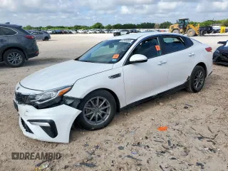 2019 Kia Optima LX with VIN 5XXGT4L37KG280097, listed as a Copart auction lot 62558005 with 126,531 mi miles and Salvage title. Bid and sale history available at DreamBid. Image 1.