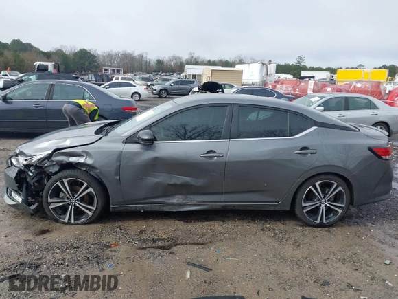 2020 Nissan Sentra SR with VIN 3N1AB8DV0LY220013, listed as a IAAI auction lot 41576242 with 79,997 mi miles and . Bid and sale history available at DreamBid. Image 14.