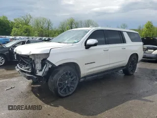 2023 Chevrolet Suburban Premier z VIN 1GNSKFKD0PR161497, wystawiony jako Copart lot #55733695 z przebiegiem 121 198 mil mil oraz Szkoda całkowita • Salvage title. Historia ofert i sprzedaży dostępna na DreamBid. Obrazek 1.
