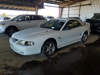 1995 Ford Mustang z VIN 1FALP45T2SF163757, wystawiony jako Copart lot #46265995 z przebiegiem 226 565 mil mil oraz Czysty tytuł • Clean title. Historia ofert i sprzedaży dostępna na DreamBid. Obrazek 1.