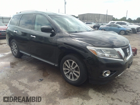 2016 Nissan Pathfinder S with VIN 5N1AR2MN8GC609563, listed as a IAAI auction lot 42173019 with 157,985 mi miles and . Bid and sale history available at DreamBid. Image 1.