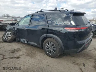 2024 Nissan Pathfinder SV with VIN 5N1DR3BCXRC235674, listed as a Copart auction lot 42701745 with 10,340 mi miles and Salvage Title. Bid and sale history available at carsss.com. Image 2.