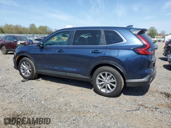 2025 Honda CR-V EX-L with VIN 2HKRS4H74SH454591, listed as a Copart auction lot 53691035 with 2,448 mi miles and Salvage Title. Bid and sale history available at DreamBid. Image 2.