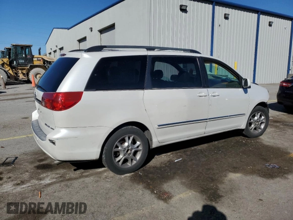 2006 Toyota Sienna XLE with VIN 5TDZA22C16S485097, listed as a Copart auction lot 46184545 with 133,008 mi miles and Salvage Title. Bid and sale history available at carsss.com. Image 3.