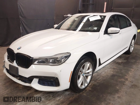 2016 BMW 7 Series 750i xDrive with VIN WBA7F2C59GG419656, listed as a IAAI auction lot 42118092 with 108,560 mi miles and . Bid and sale history available at DreamBid. Image 2.