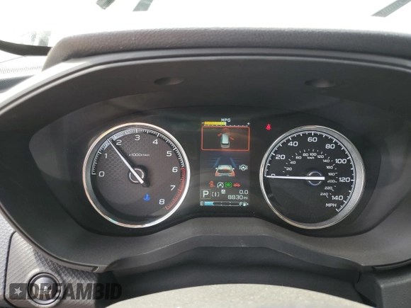 2024 Subaru Forester Touring with VIN JF2SKAMC7RH419587, listed as a Copart auction lot 57151525 with 8,830 mi miles and Salvage title. Bid and sale history available at DreamBid. Image 9.