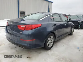 2015 Kia Optima LX with VIN 5XXGM4A76FG450748, listed as a Copart auction lot 45195535 with 235,270 mi miles and Salvage Title. Bid and sale history available at carsss.com. Image 3.