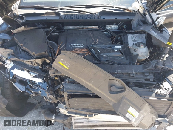 2021 Audi Q5 Premium with VIN WA1AAAFY8M2102459, listed as a IAAI auction lot 42585014 with Not provided miles and . Bid and sale history available at DreamBid. Image 10.